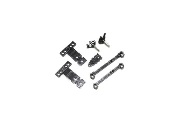 Suspension Small Parts Set - Steering Knuckles Blocks, T PLATE AND TOE LINK (for MR-03) [Kyosho] MZ403B