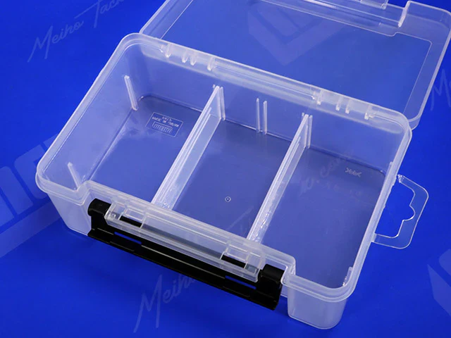System Tray (2 Tier) HD Multi Utility Case - Clear Parts Box 7"  Made in Japan [Meiho] 4963189712774 - Image 7