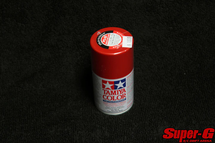 Tamiya - Bright Mica Red - PS-60 Polycarbonate Spray Paint for Lexan [Tamiya] 86060