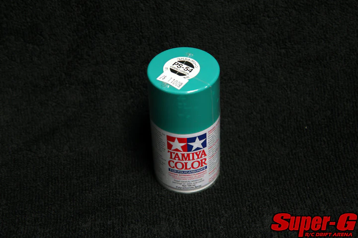 Tamiya - Cobalt Green - PS-54 Polycarbonate Spray Paint for Lexan [Tamiya] 86054