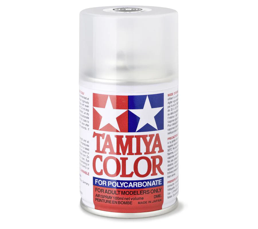 Tamiya - Flat Clear - PS-55 Polycarbonate Spray Paint for Lexan [Tamiya] 86055