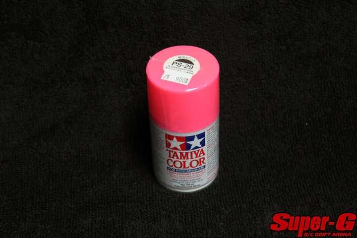 Tamiya - Flourescent Pink - PS-29 Polycarbonate Spray Paint for Lexan [Tamiya] 86029