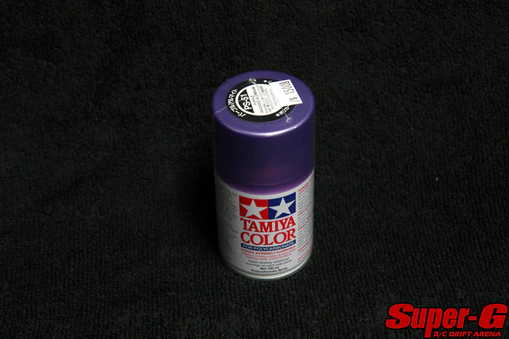 Tamiya - Purple Metallic Anodized Aluminum - PS-51 Polycarbonate Spray Paint for Lexan [Tamiya] 86051