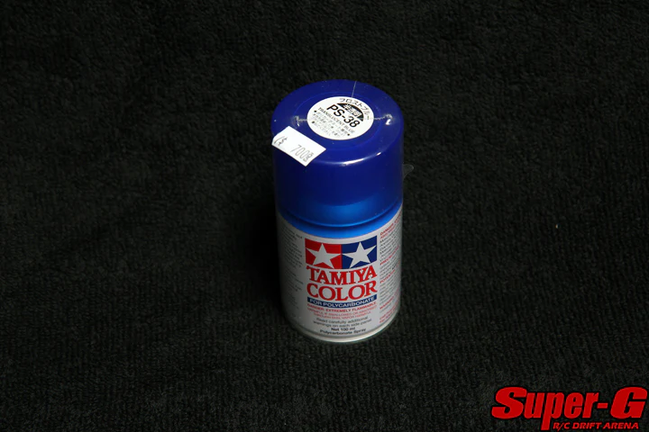 Tamiya - Translucent Blue - PS-38 Polycarbonate Spray Paint for Lexan [Tamiya] 86038