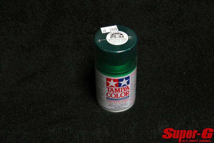 Tamiya - Translucent Green - PS-44 Polycarbonate Spray Paint for Lexan [Tamiya] 86044