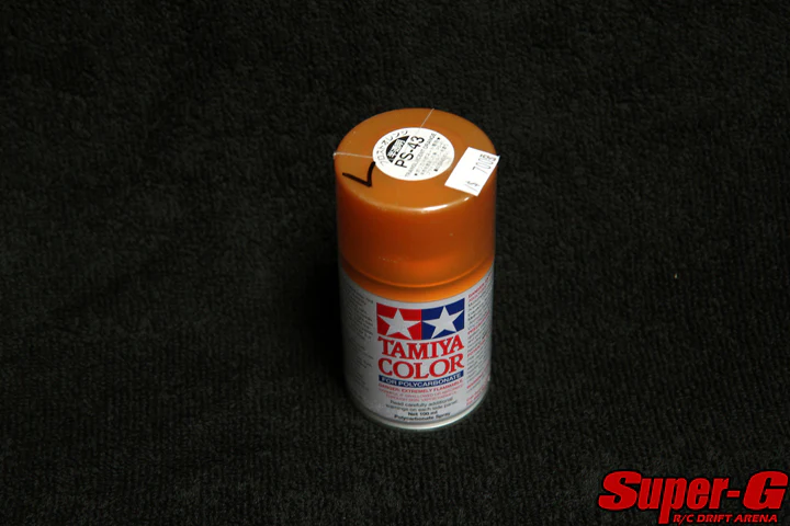 Tamiya - Translucent Orange - PS-43 Polycarbonate Spray Paint for Lexan [Tamiya] 86043