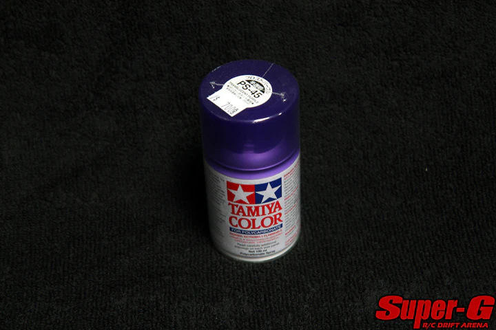 Tamiya - Translucent Purple - PS-45 Polycarbonate Spray Paint for Lexan [Tamiya] 86045