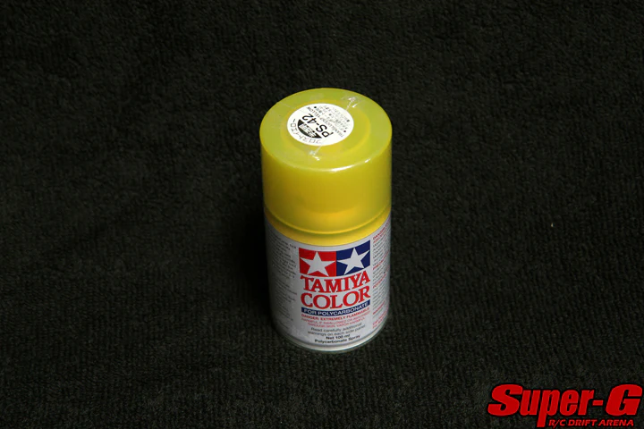 Tamiya - Translucent Yellow - PS-42 Polycarbonate Spray Paint for Lexan [Tamiya] 86042