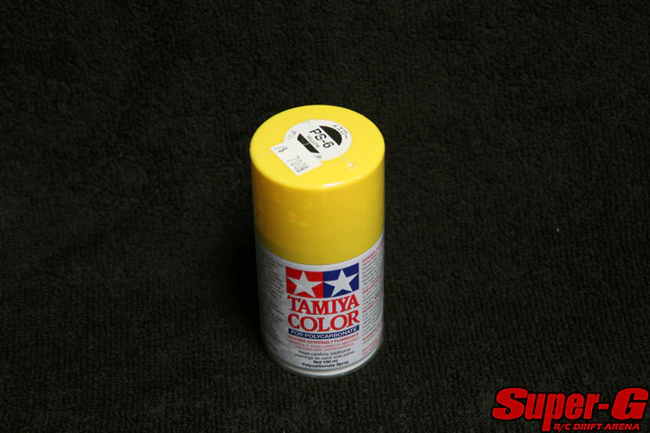 Tamiya - Yellow - PS-6 Polycarbonate Spray Paint for Lexan [Tamiya] 86006