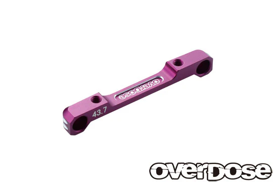 TC ALUMINUM LOW MOUNT SUSPENSION MOUNTS - TOE BLOCKS 43.7mm 48.2mm 52.7mm 57.2mm 61.7mm RED PURPLE BLACK [Overdose] - Image 2