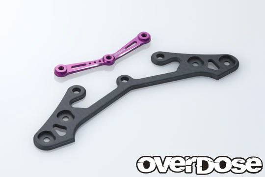 TC Bumper (For OD-PURPLE) FRONT CARBON PURPLE [Overdose] OD2766