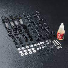 TDA Aluminum Drift Shock Set (BLACK) FXX RMX RRX KMW [MST] 820150BK