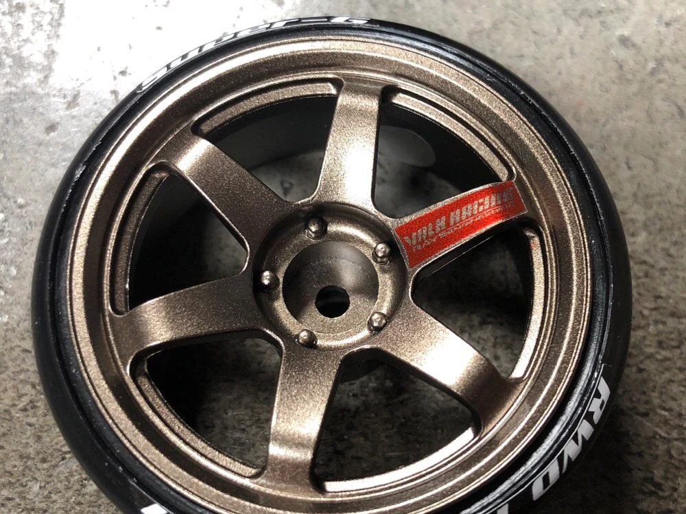 TE37 Sports WHEEL HIGH TRACTION TYPE BRONZE METAL 6mm 8mm [LAB] LWH-0306BRa LWH-0308BRa - Image 4