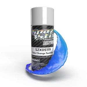 Teal/Blue Color Shifting-Changing Spray Paint [Spaz Stix] SZX05119 - Image 2