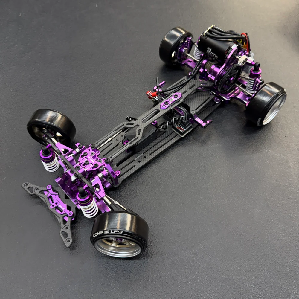 TEAM AD AD-R (FULL UPGRADE) - ARTR w/ FULL ELECTRONICS (PRE ASSEMBLED-TUNED) BUILT