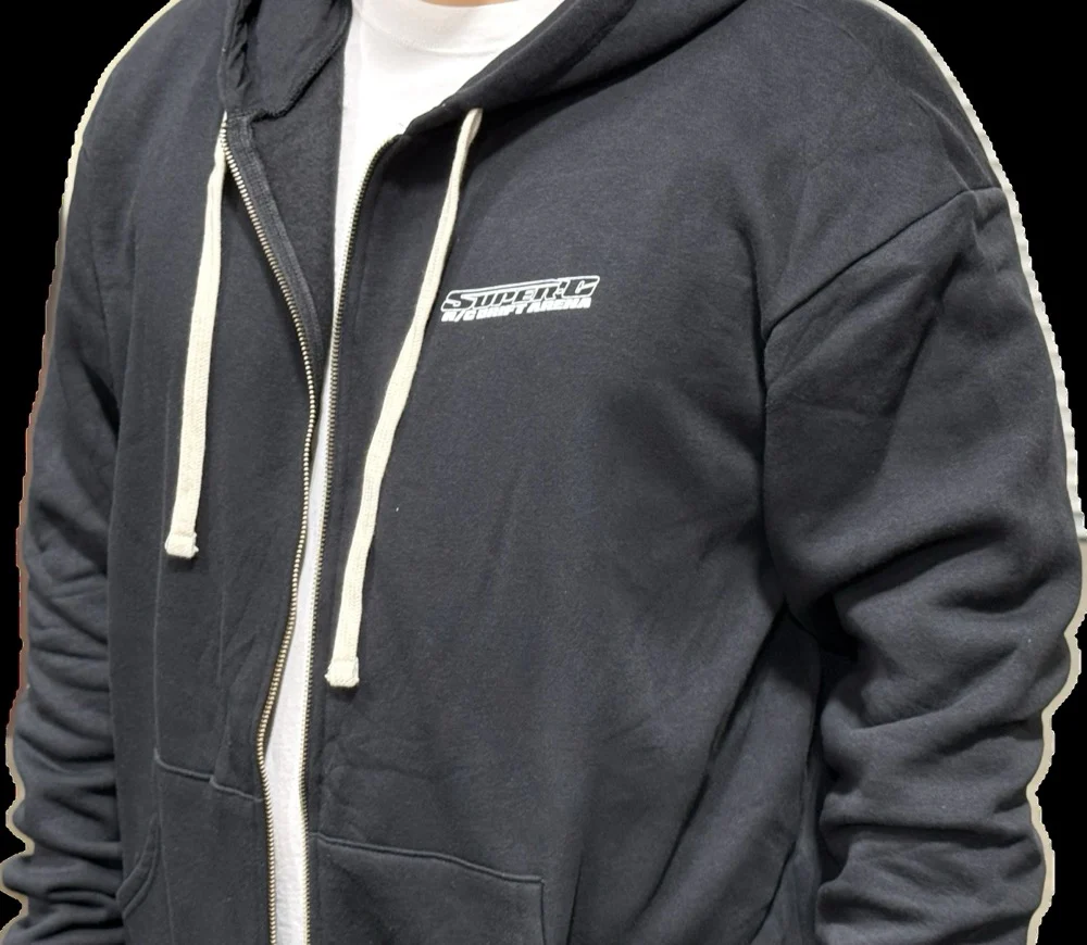 Team SUPER-G MANGA OFFICIAL SWEATER HOODIE ZIP UP ZIPPER S M L XL XXL XXXL FC3S GR86 RX-7 DRIFT - Image 2