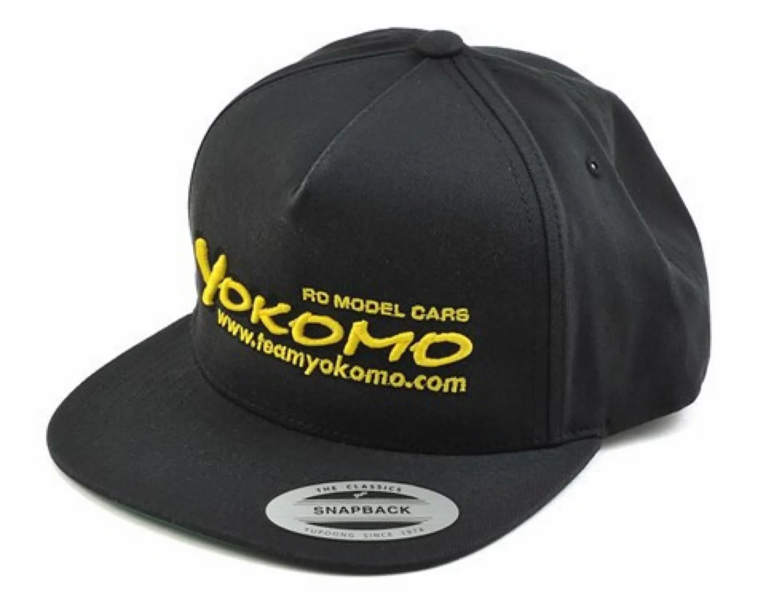 Factory Team Yokomo Hat Baseball Cap - Yellow - Grey [Yokomo] ZC-A23BG ZC-A23BY
