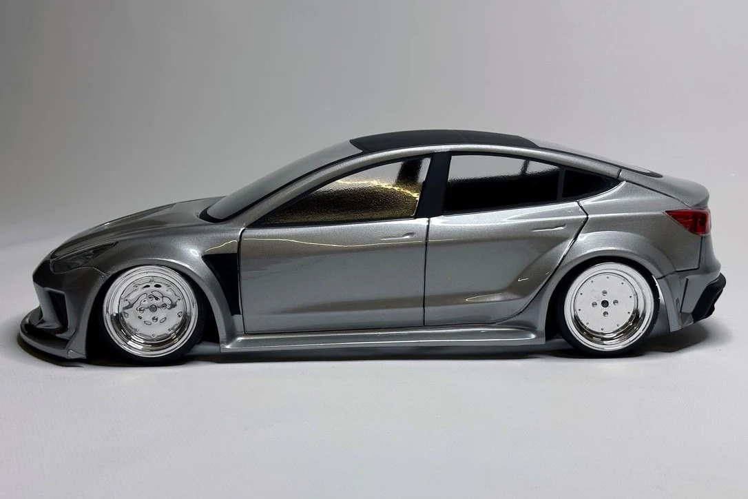 TESLA MODEL 3 1-10 BODY SET [APlastics] TESLA