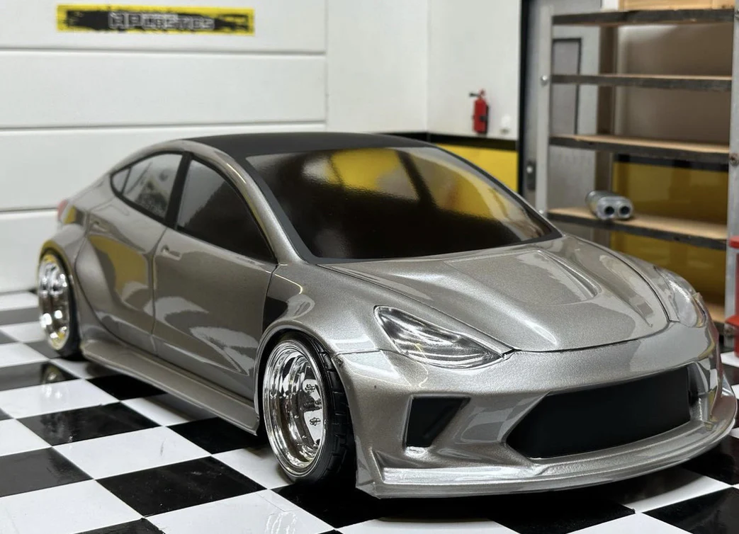 TESLA MODEL 3 1-10 BODY SET [APlastics] TESLA - Image 4