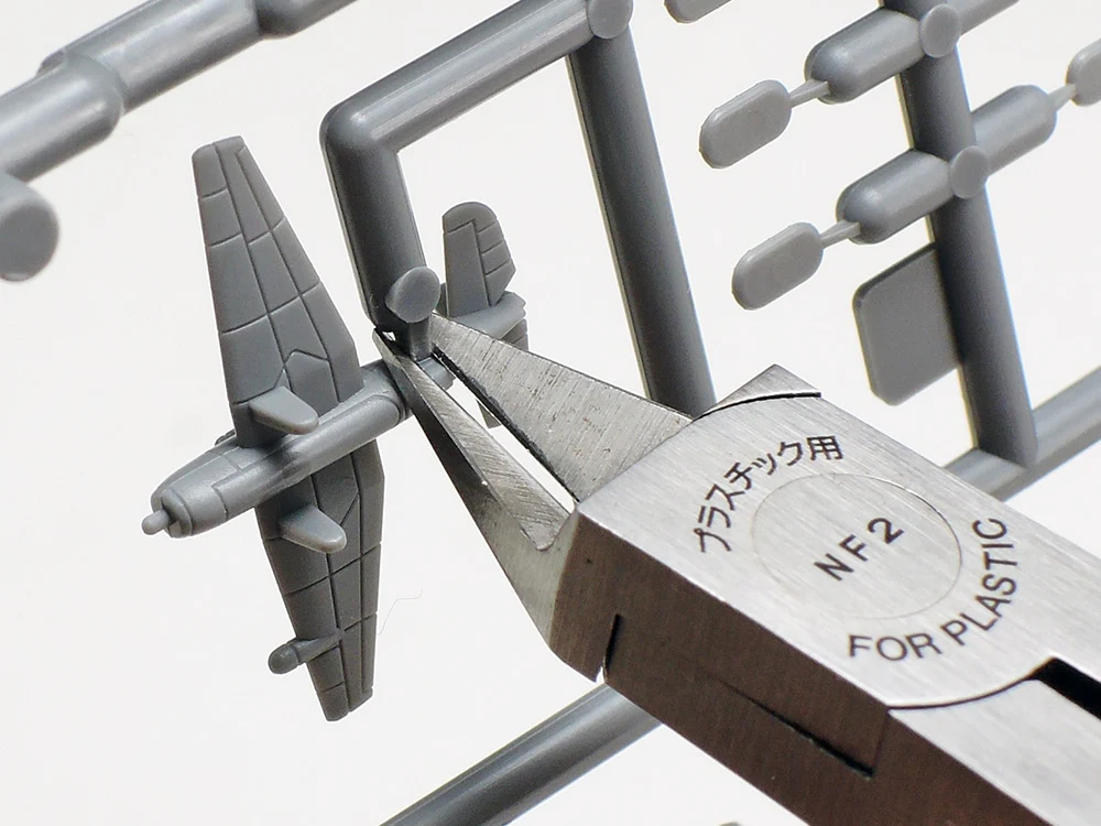 THIN TAPERED JAW PLATE SHARP Side Cutters (PLASTIC MODEL GATE SNIPPER) [Tamiya] 74123