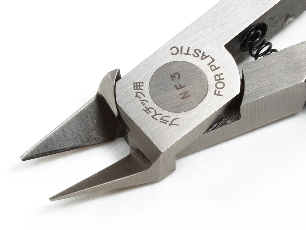 THIN TAPERED JAW PLATE SHARP Side Cutters (PLASTIC MODEL GATE SNIPPER) [Tamiya] 74123 - Image 2