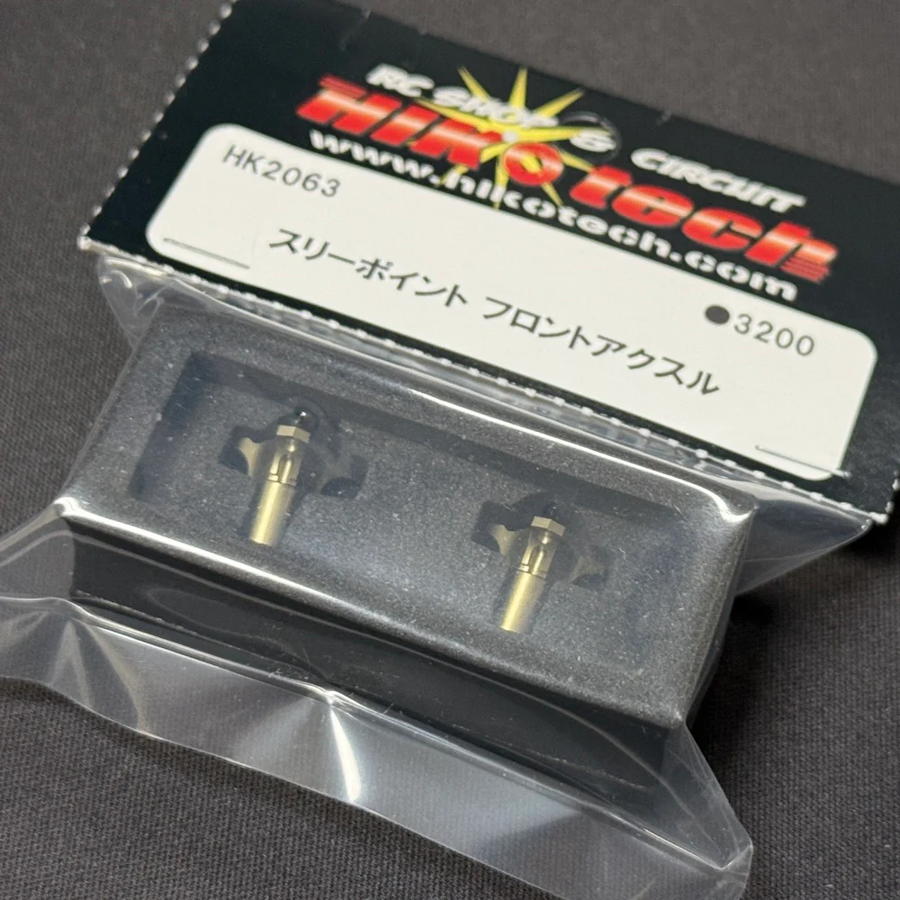 Three-point front axle (for VIA Knuckle) for 1-10 Drift [Hikotech] HK2063
