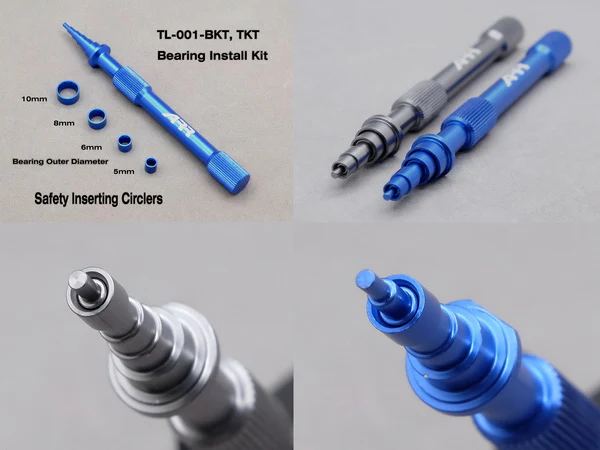 TITANIUM Bearing Install Tool Kit (Bearing Press Remover Installer) [ARR] TL-001-TKT - Image 2
