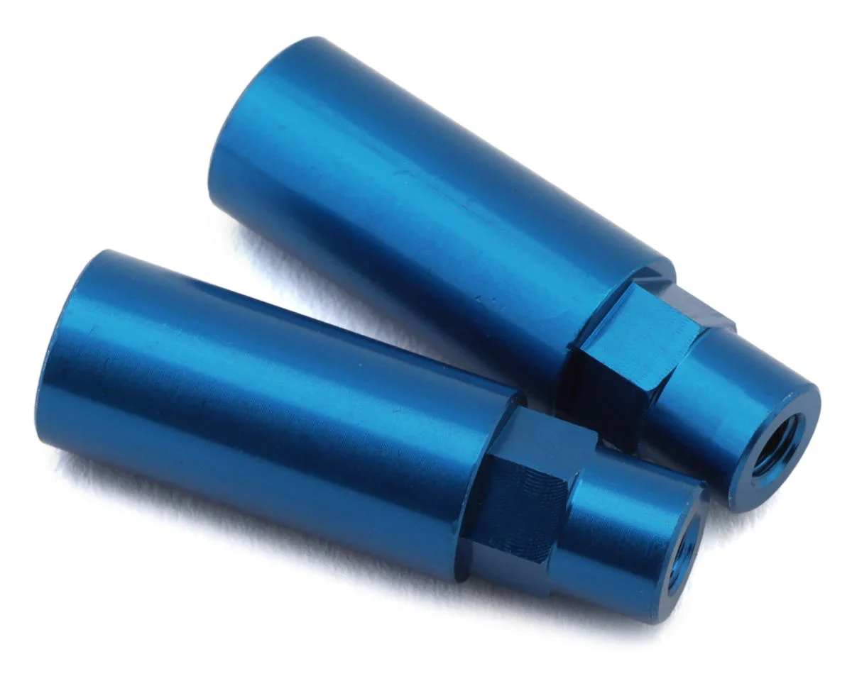 Top Plate Bulkhead Posts (2pc) FOR DC10 FT [Associated] ASC72207