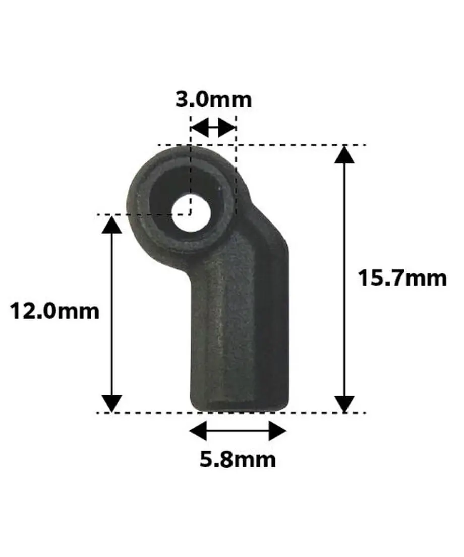 Topline Ball Cup - Open Cup (CAP) 4.3mm 4.8mm 5.3mm - 4 PACK [Topline] - Image 8