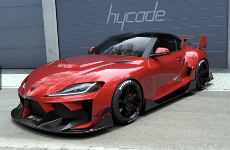 Toyota A90 Supra GR HYCADE 1-10 Drift BODY  [Addiction] AD-HB8A - Image 3