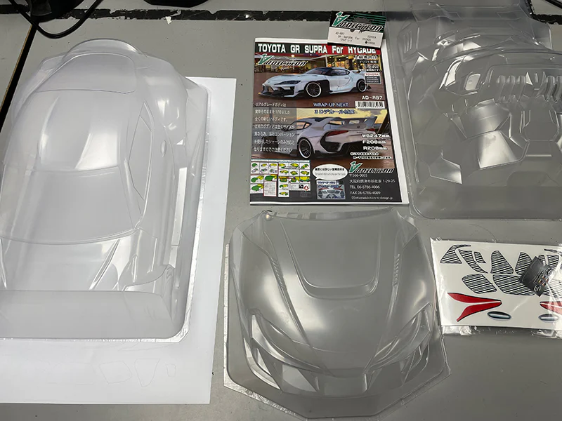 Toyota A90 Supra GR HYCADE 208mm (247mm wheelbase) BODY [Addiction] AD-RB7A - Image 5