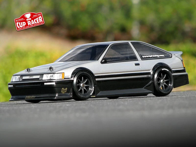 Toyota AE86 Levin Coupe 2DR / Corolla 1-10 SWB 225WB Body Set - [HPI] 7213 - Image 2