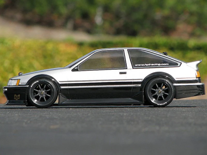 Toyota AE86 Levin Coupe 2DR / Corolla 1-10 SWB 225WB Body Set - [HPI] 7213 - Image 3