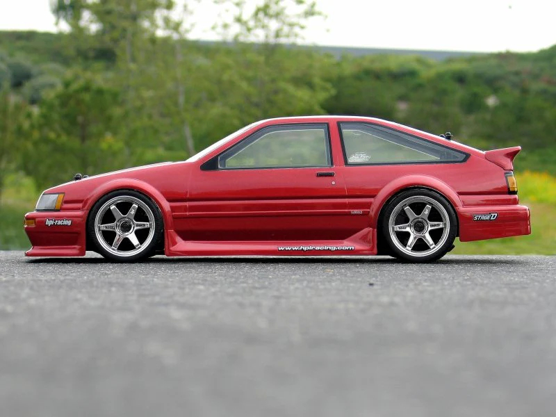 Toyota AE86 Levin Hatchback 3DR / Corolla 1-10 (190mm) Body Set - [HPI] 17214 - Image 2