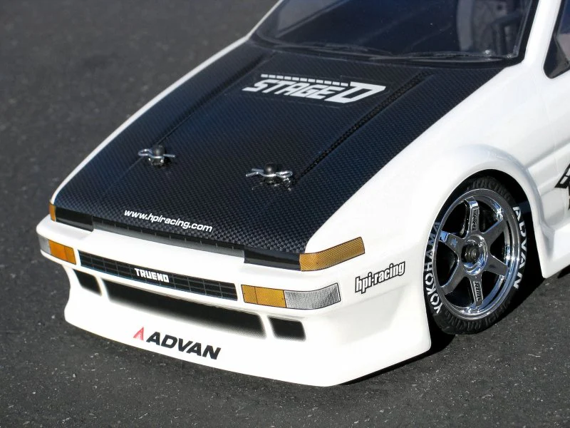 Toyota AE86 Trueno Hatchback 3DR / Corolla 1-10 (190mm) Body Set - [HPI] 17209 - Image 3