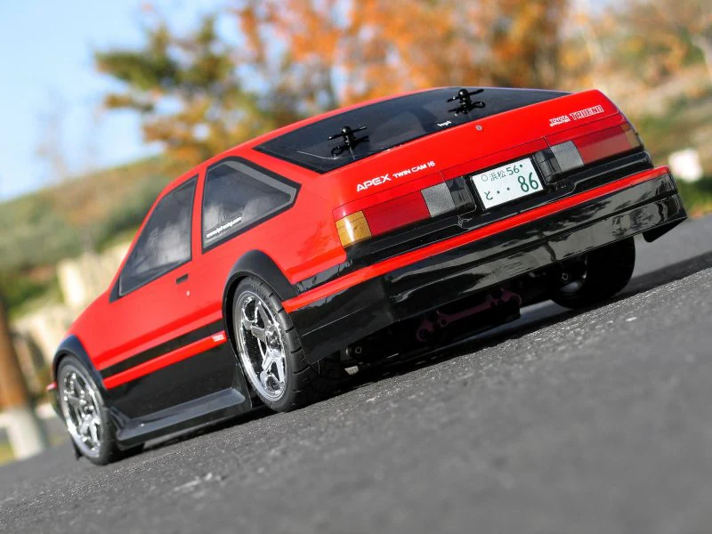 Toyota AE86 Trueno Hatchback 3DR / Corolla 1-10 (190mm) Body Set - [HPI] 17209 - Image 4