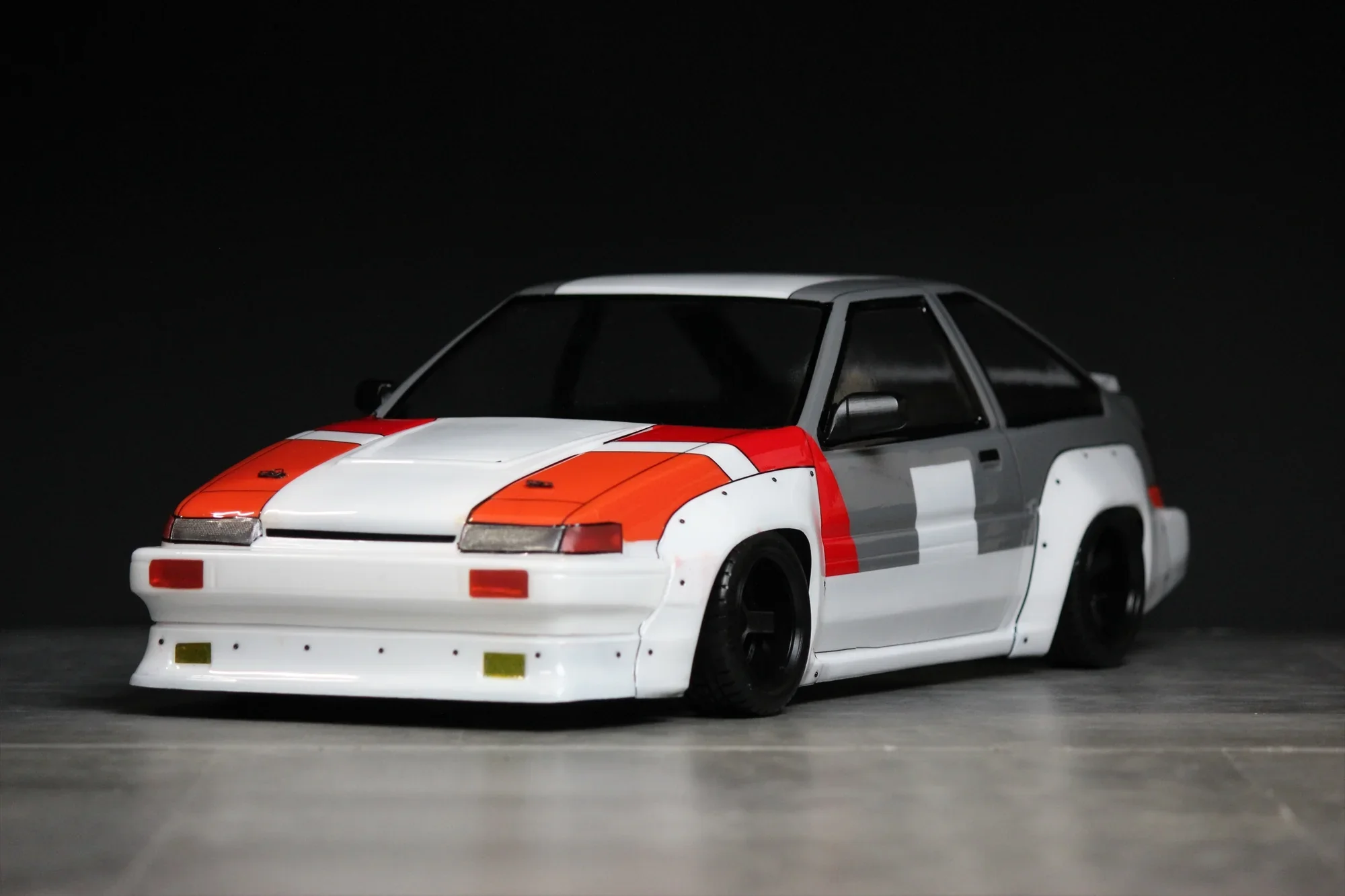Toyota AE86 Trueno N2 Edition Hatchback 1-10 Body Set [Pandora] PABG-3067 - Image 2