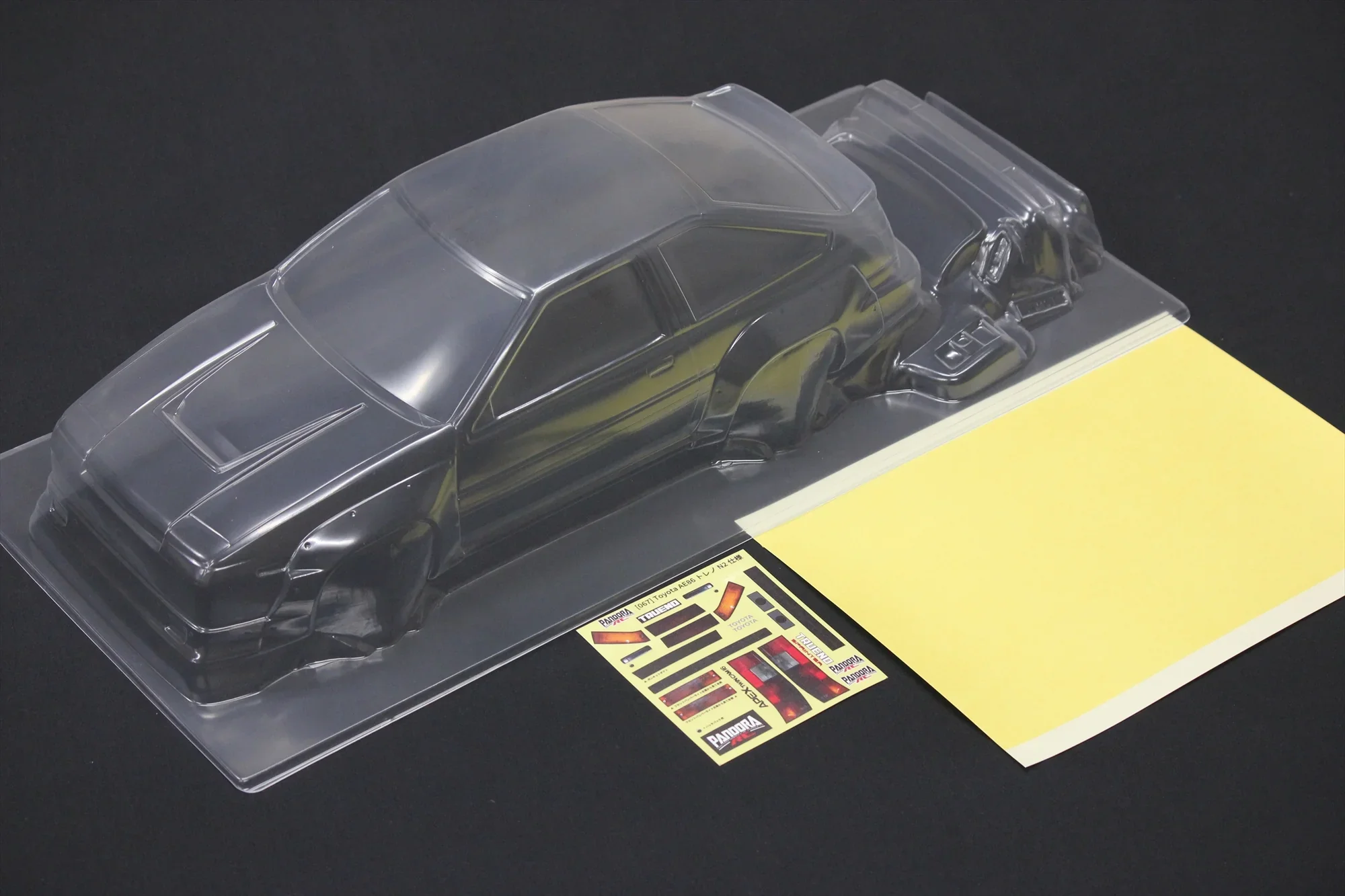 Toyota AE86 Trueno N2 Edition Hatchback 1-10 Body Set [Pandora] PABG-3067 - Image 5