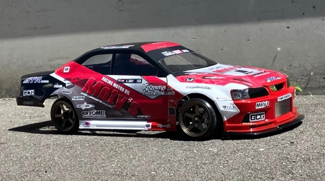 Toyota Chaser JZX100 KAZAMA Auto 1/10 BODY SET [Addiction RC] AD-HB18 - Image 3