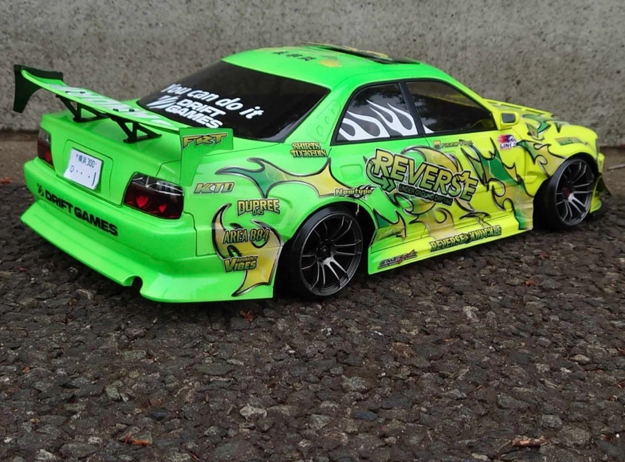Toyota Chaser JZX100 KAZAMA Auto 1/10 BODY SET [Addiction RC] AD-HB18 - Image 5