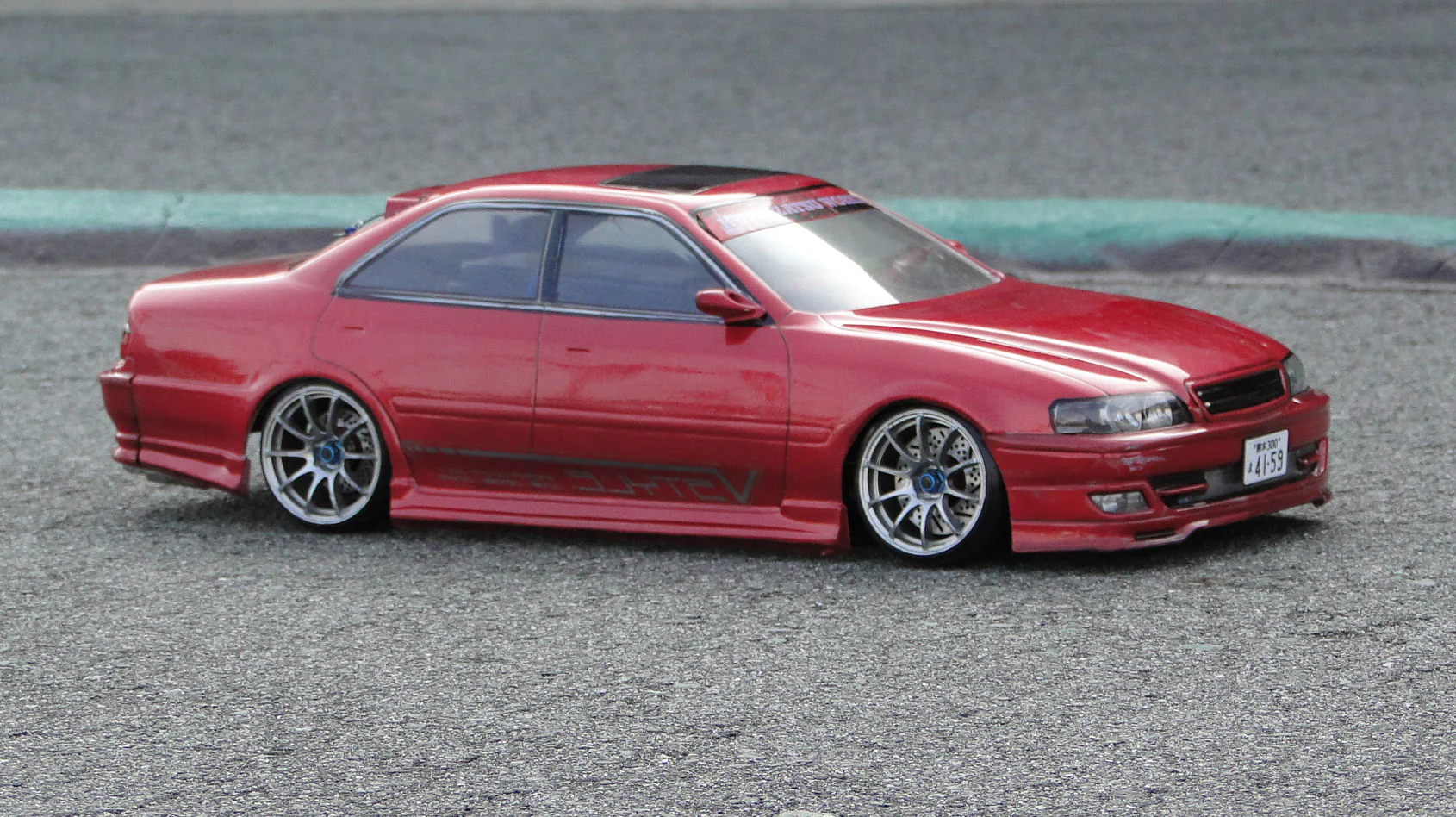 Toyota Chaser JZX100 TRD  1-10 Body Set [DLIKE x Pandora Collab] PAB-3128 - Image 5