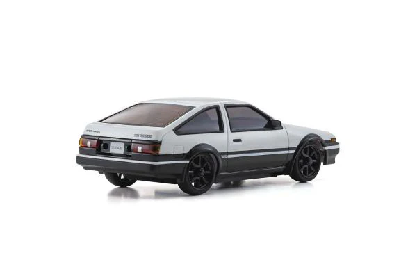 Toyota Corolla AE86 SPRINTER (Painted) 1-28 White-Black Body Set Mini-Z Cars [Kyosho] MZP465WBK - Image 2