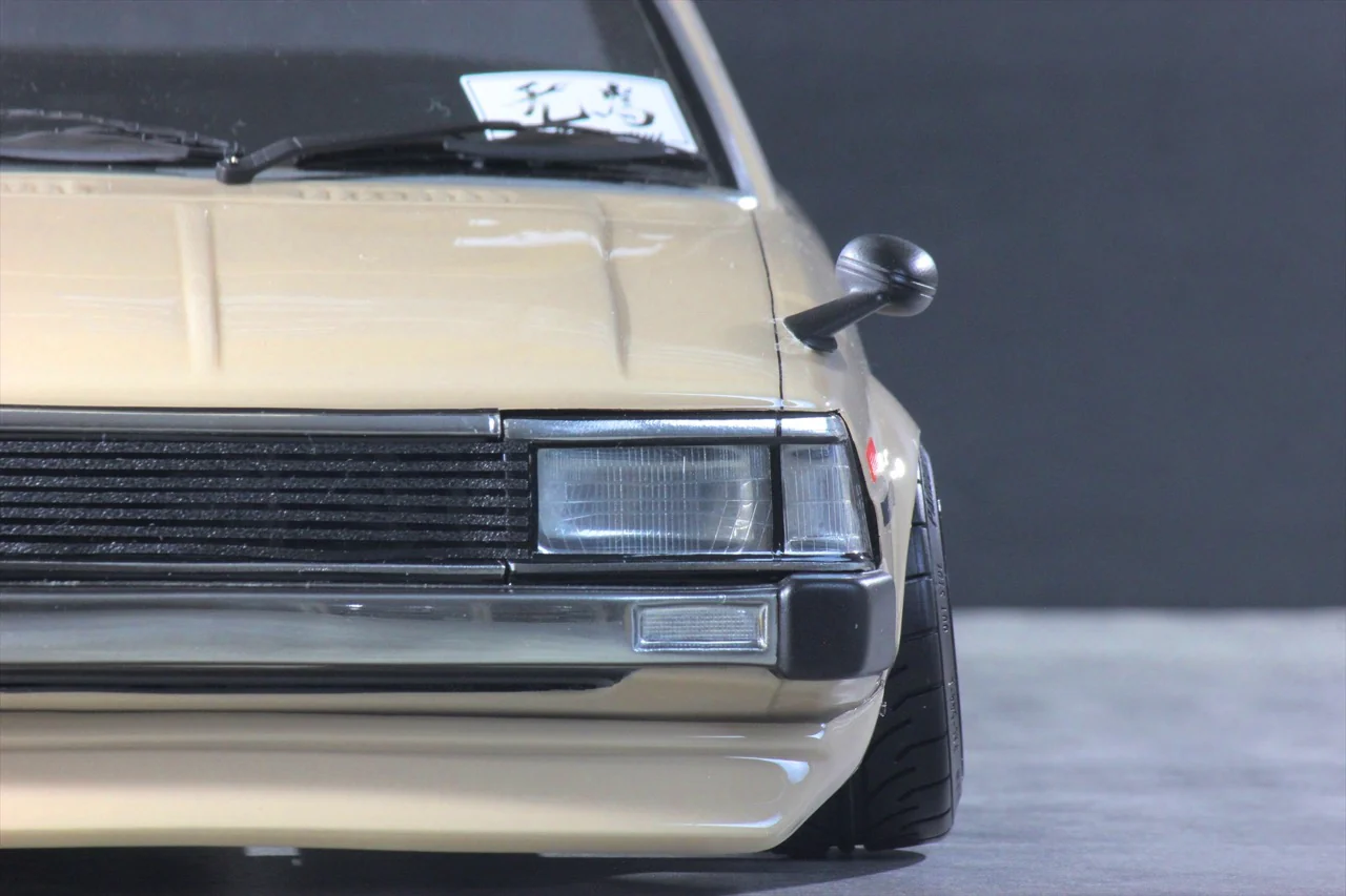 Toyota Corolla KE70 Sedan (Round and Square Headlights) 196mm / 198mm 1-10 Body Set [Pandora] PAB-3229 - Image 3