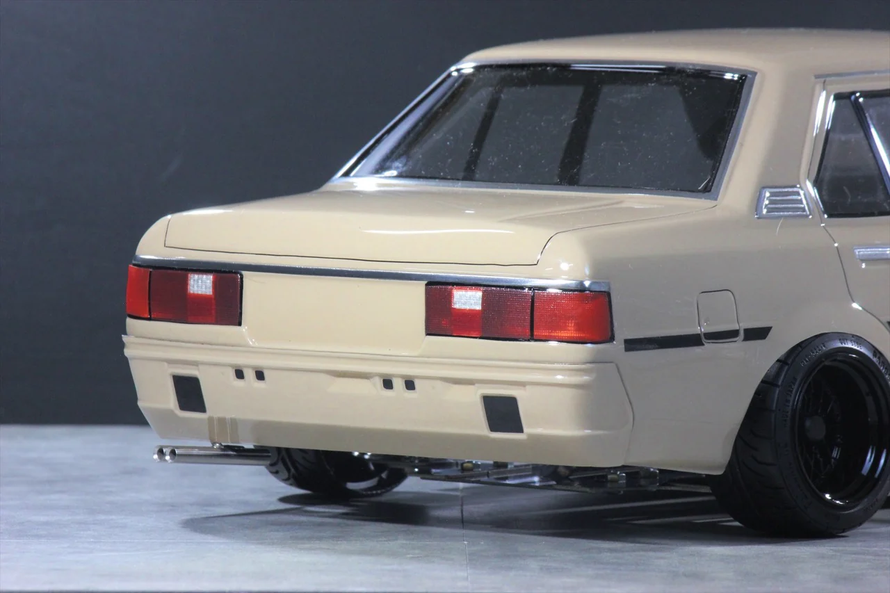 Toyota Corolla KE70 Sedan (Round and Square Headlights) 196mm / 198mm 1-10 Body Set [Pandora] PAB-3229 - Image 6