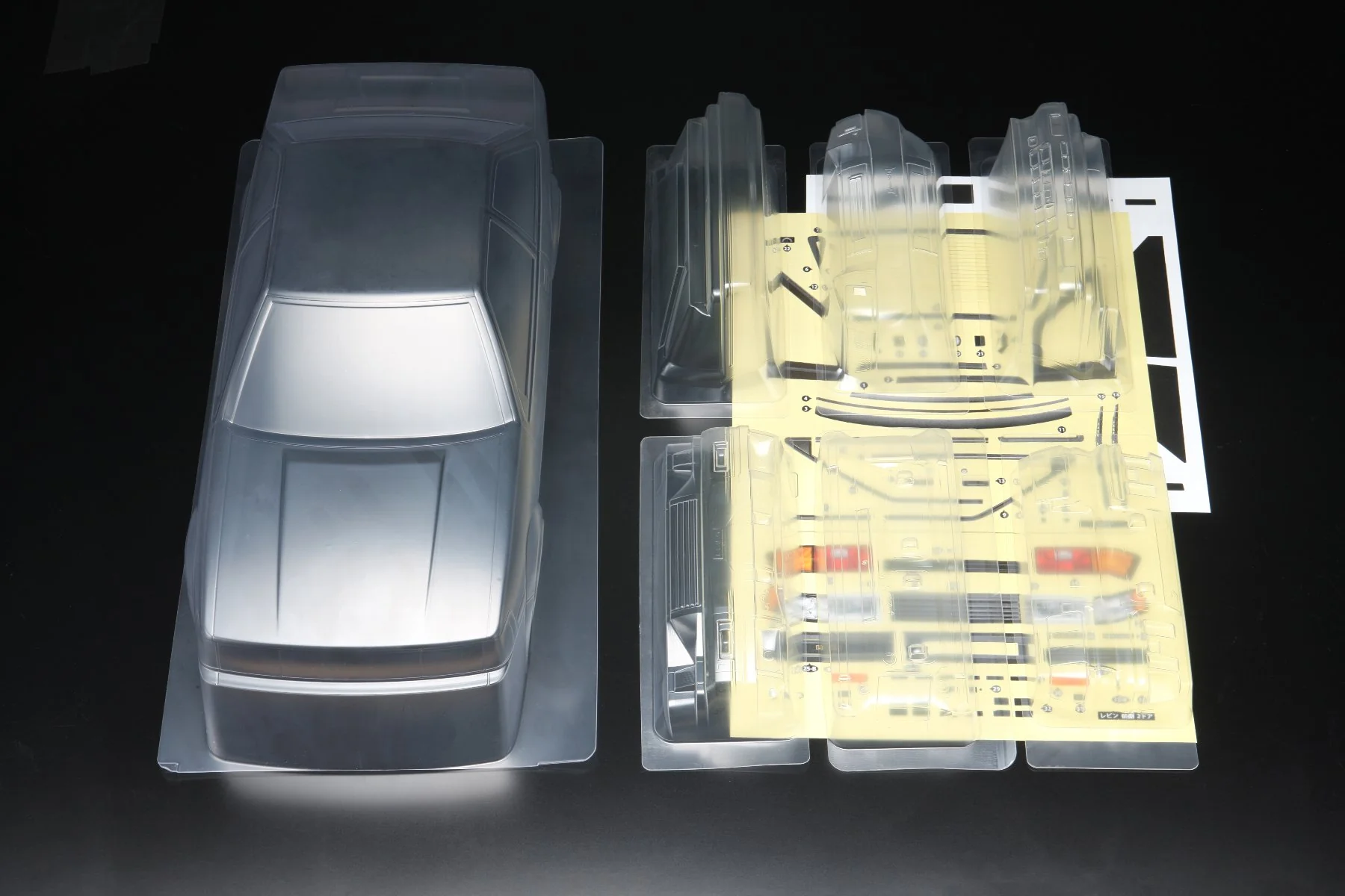 PREORDER: TOYOTA Corolla Levin (AE86) 2-Door Body Set 1-10 Clear Lexan [Yokomo] SD-AE86L2B - Image 2
