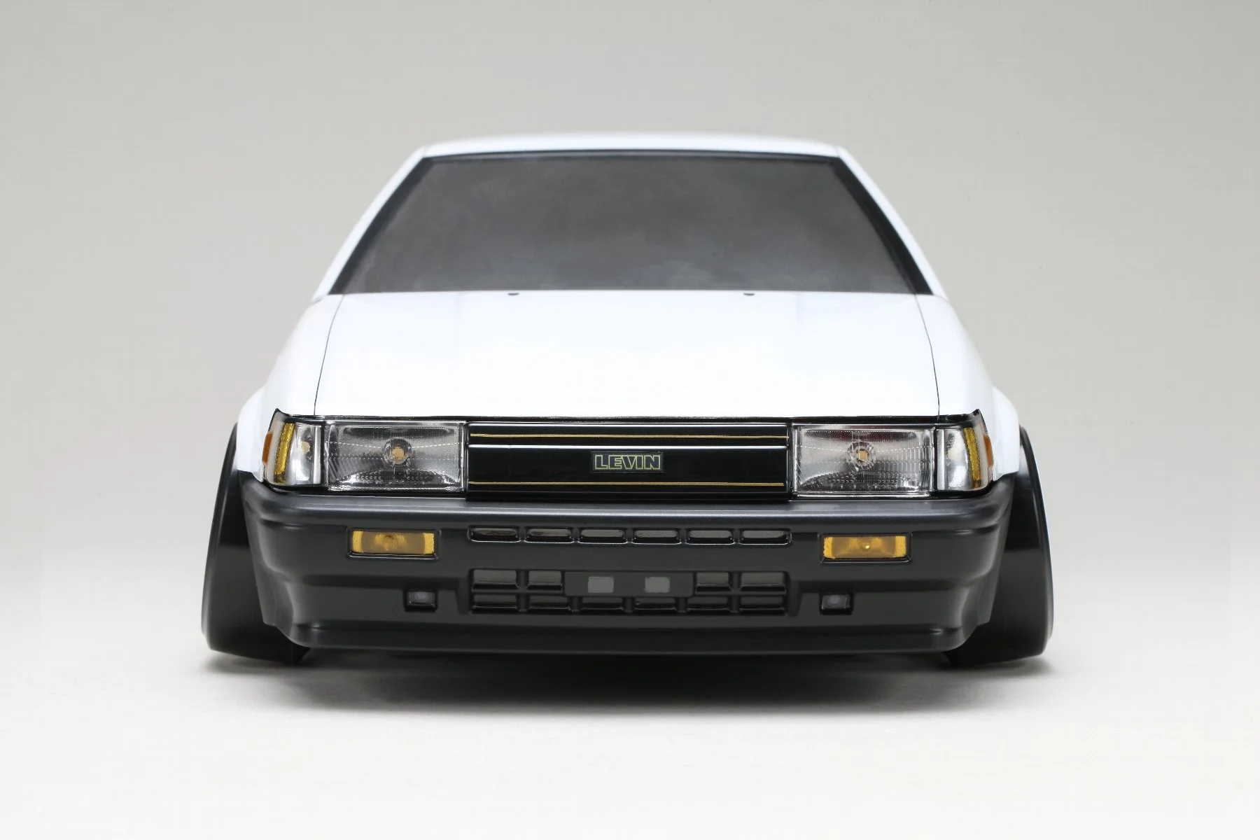 PREORDER: TOYOTA Corolla Levin (AE86) 2-Door Body Set 1-10 Clear Lexan [Yokomo] SD-AE86L2B - Image 5