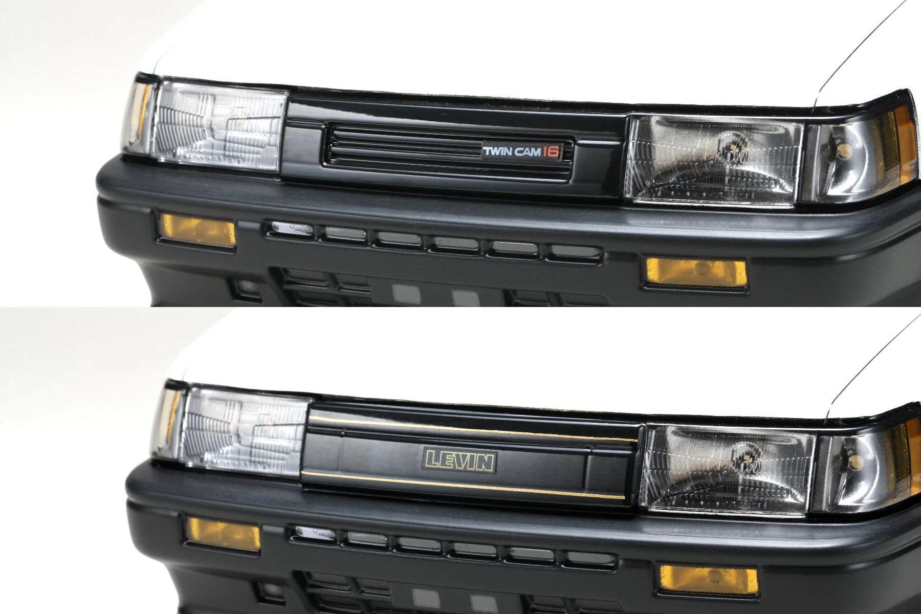 PREORDER: TOYOTA Corolla Levin (AE86) 2-Door Body Set 1-10 Clear Lexan [Yokomo] SD-AE86L2B - Image 9