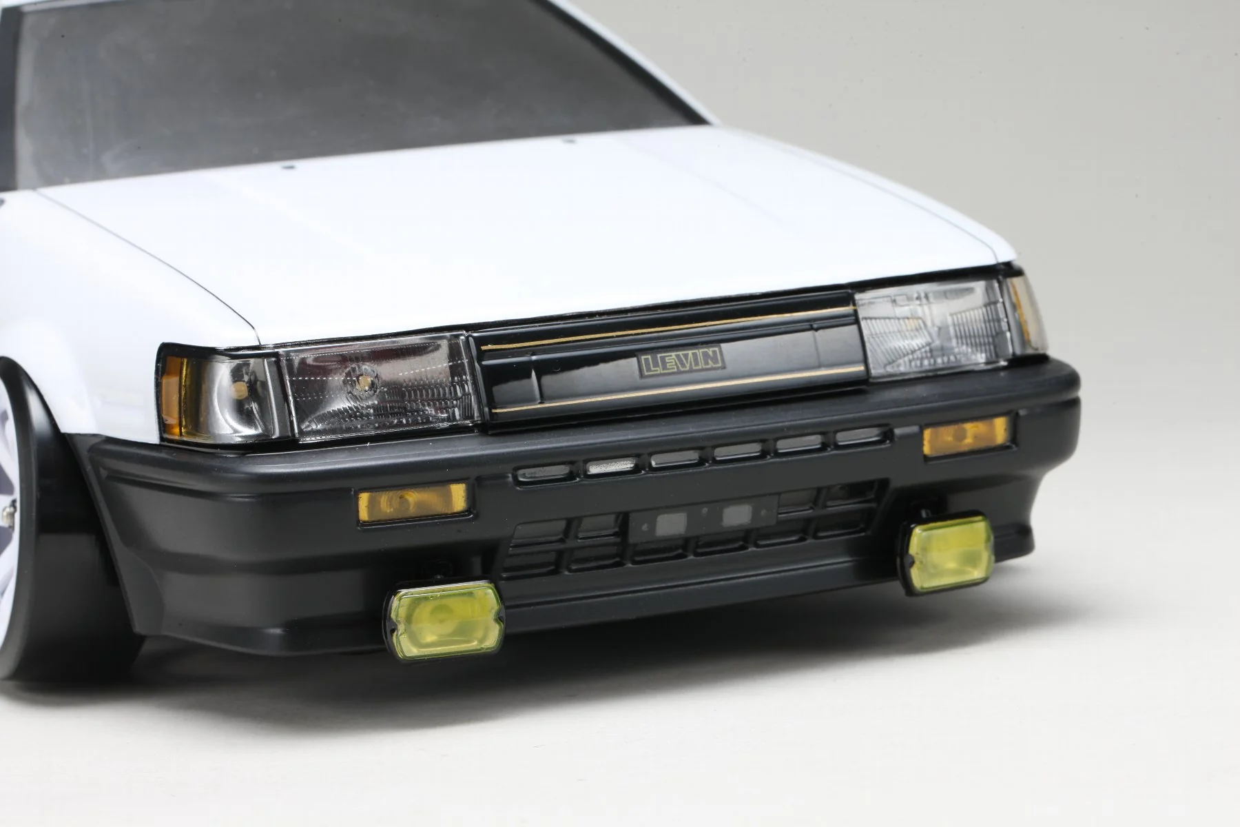 PREORDER: TOYOTA Corolla Levin (AE86) 2Dr Aero Parts Set for SD-AE86L2B [Yokomo] SD-AE86L2P - Image 8