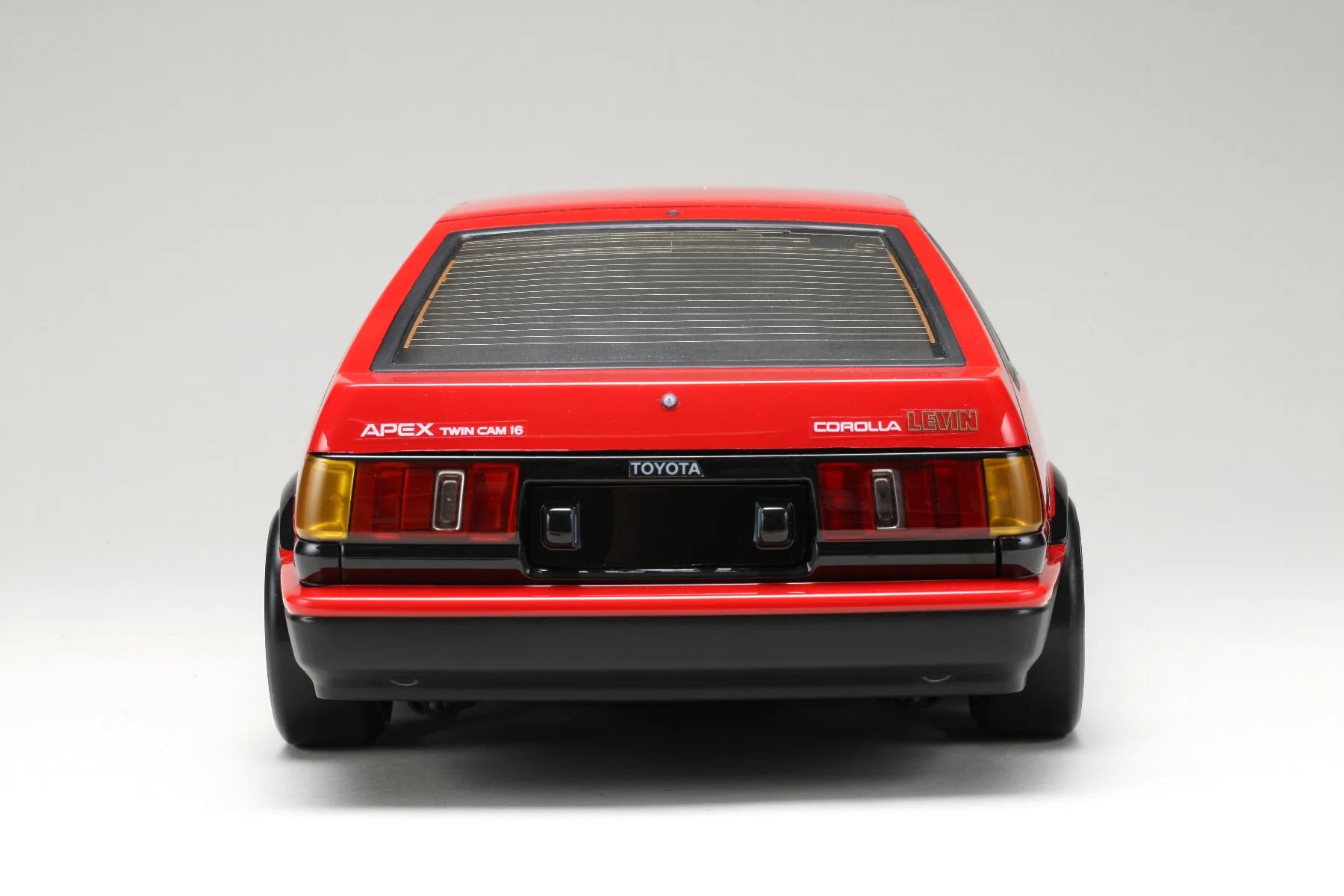 PREORDER: TOYOTA Corolla Levin (AE86) 3-Door Body Set 1-10 Clear Lexan [Yokomo] SD-AE86L3B - Image 6
