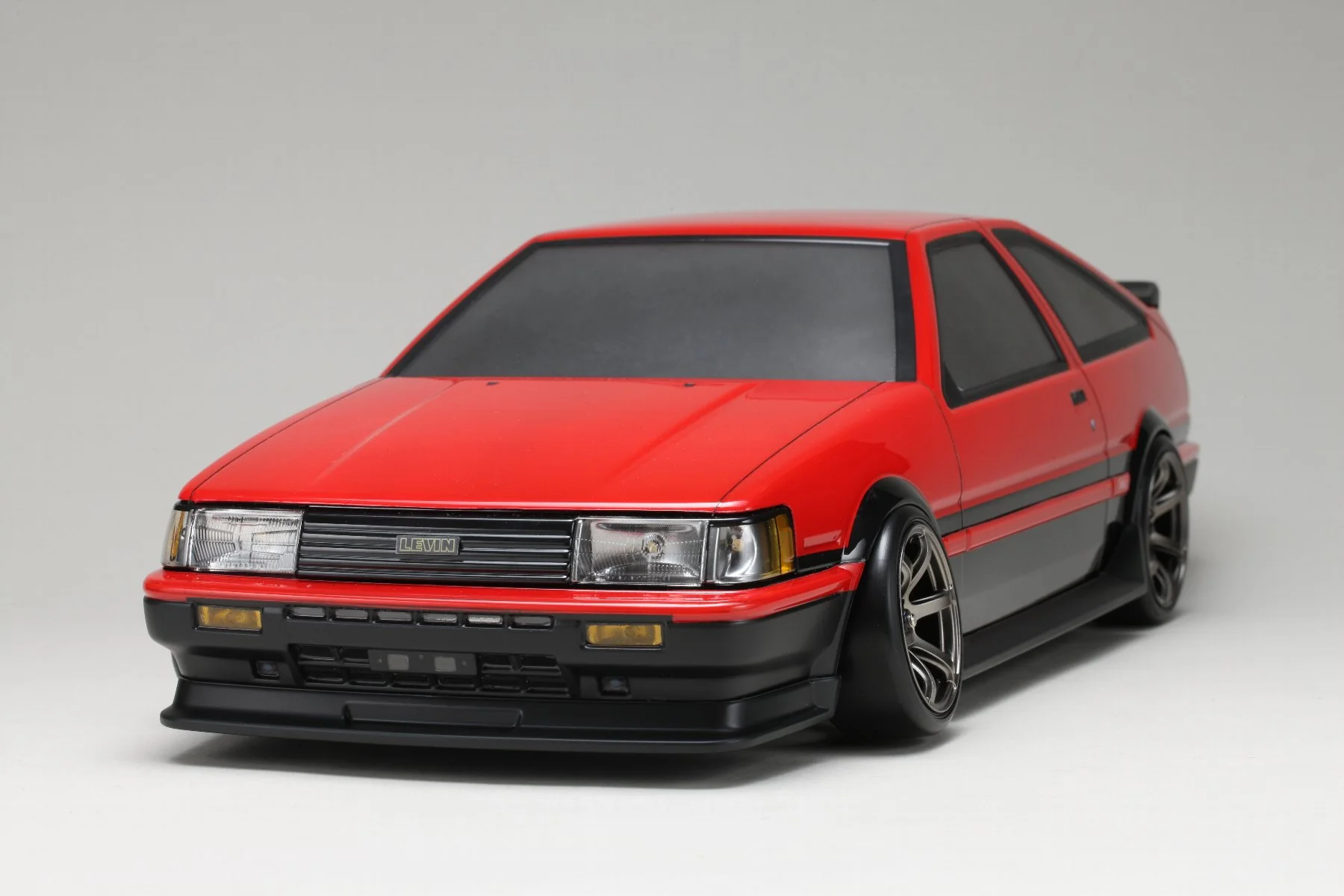 PREORDER: TOYOTA Corolla Levin (AE86) 3Dr Aero Parts Set for SD-AE86L3B [Yokomo] SD-AE86L3P - Image 2